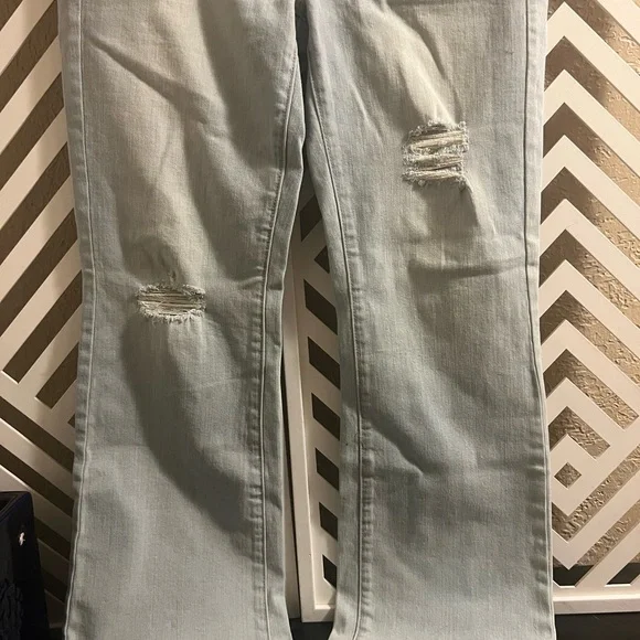 American Eagle Outfitters Men's Light Blue Skinny Jeans - Picture 4 of 4